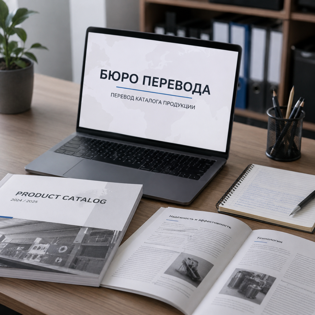 Переклад каталогу продукції у Києві