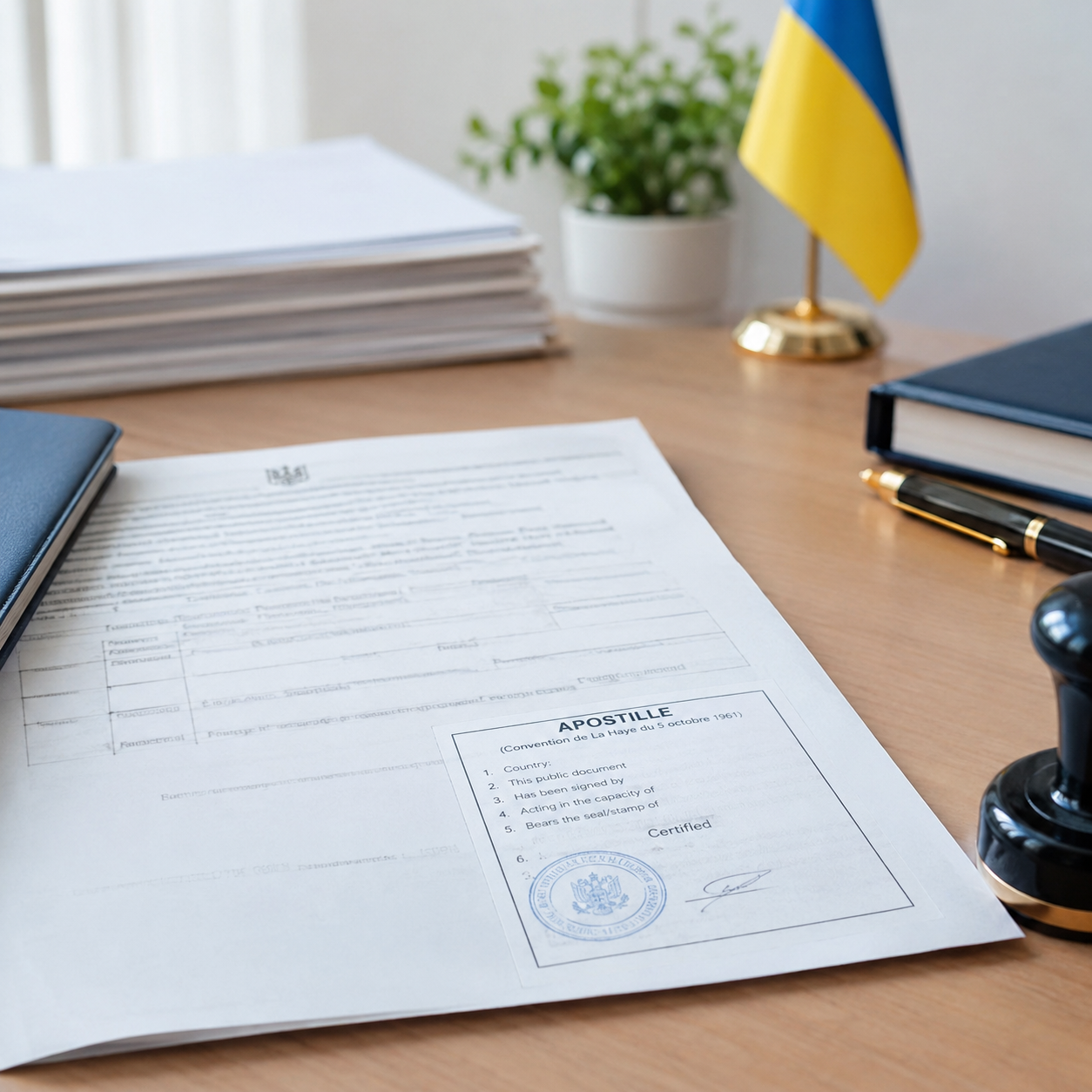 Вы сейчас просматриваете Апостиль и перевод аттестата и табеля для школы в стране временной защиты