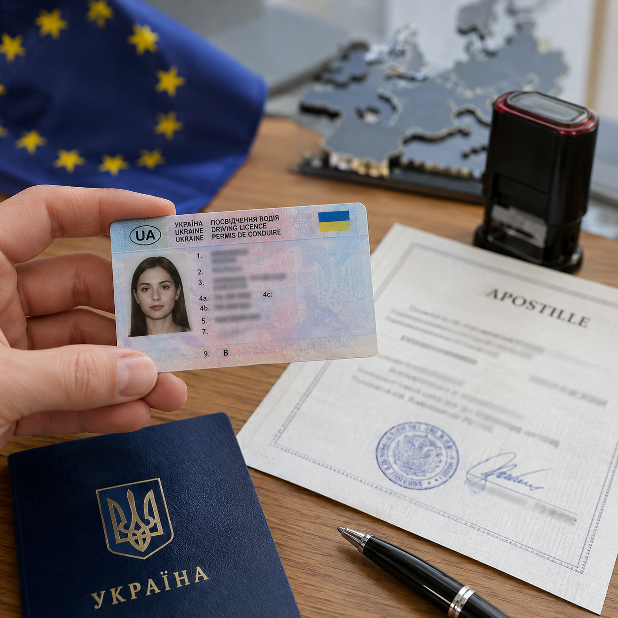 Вы сейчас просматриваете Нужен ли апостиль на украинские водительские права при обмене в ЕС